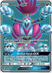 Hoopa GX (Full Art) | 166/181 | Holofoil | SM - Team Up