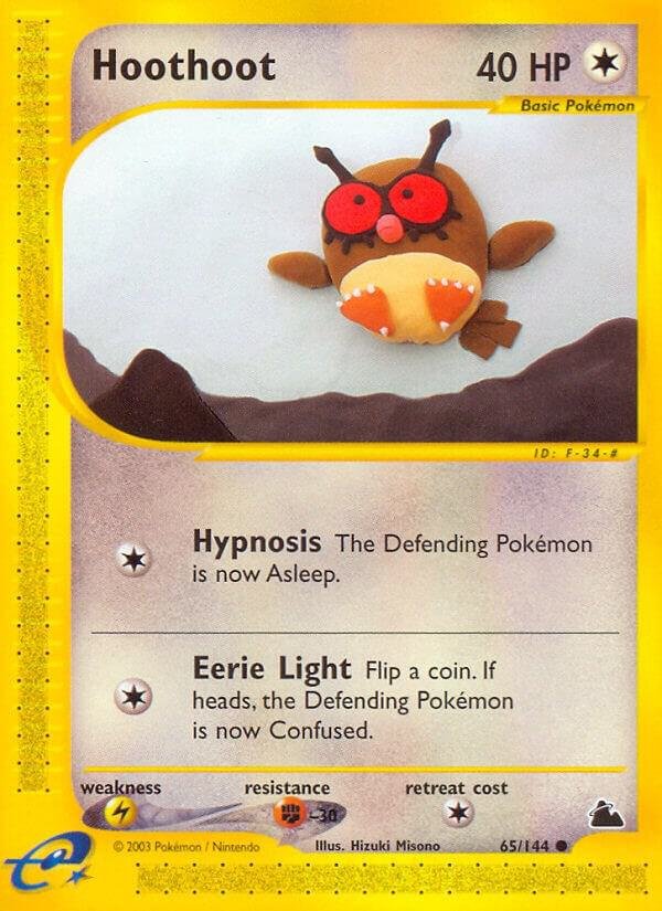 Hoothoot 065/144 Reverse Holofoil Skyridge