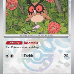 Hoothoot (Master Ball Pattern) 077/131 Holofoil SV: Prismatic Evolutions