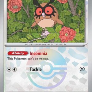 Hoothoot (Poke Ball Pattern) 077/131 Holofoil SV: Prismatic Evolutions Hoothoot (Poke Ball Pattern) 077/131 Holofoil SV: Prismatic Evolutions