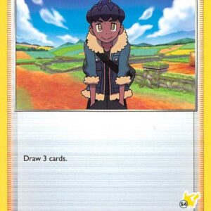 Hop 165/202 (#54 Pikachu Stamped) Normal Battle Academy 2022