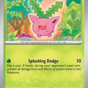 Hoppip 001/193 Reverse Holofoil SV02: Paldea Evolved Hoppip 001/193 Reverse Holofoil SV02: Paldea Evolved