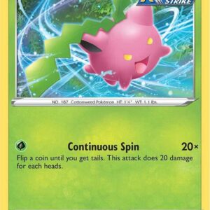 Hoppip 002/203 Reverse Holofoil SWSH07: Evolving Skies Hoppip 002/203 Reverse Holofoil SWSH07: Evolving Skies