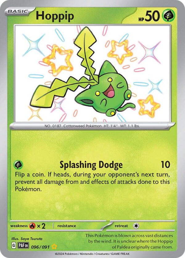 Hoppip 096/091 Holofoil SV: Paldean Fates