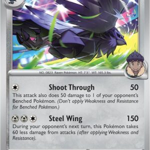 Hop’s Corviknight 108/159 Normal SV09: Journey Together Hop’s Corviknight 108/159 Normal SV09: Journey Together