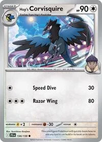 Hop's Corvisquire | 134/159 | Reverse Holofoil | SV09: Journey Together