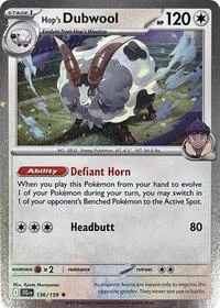 Hop's Dubwool (Cosmos Holo) | 136/159 | Holofoil | Miscellaneous Cards & Products