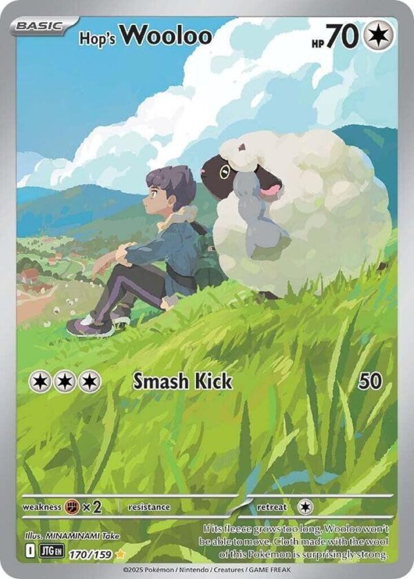 Hop’s Wooloo 170/159 Holofoil SV09: Journey Together