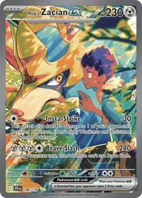 Hop's Zacian ex | 186/159 | Holofoil | SV09: Journey Together Hop's Zacian ex | 186/159 | Holofoil | SV09: Journey Together