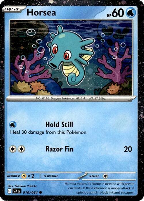 Horsea 010/064 (Cosmos Holo) Holofoil Miscellaneous Cards & Products
