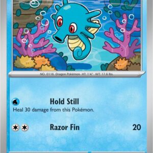 Horsea 010/064 Reverse Holofoil SV: Shrouded Fable