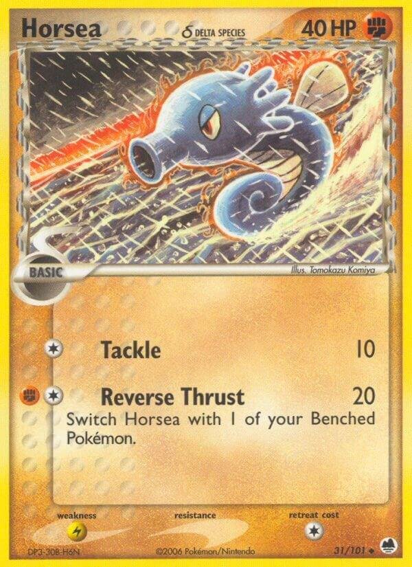 Horsea 031/101 (Delta Species) Normal Dragon Frontiers Horsea 031/101 (Delta Species) Normal Dragon Frontiers