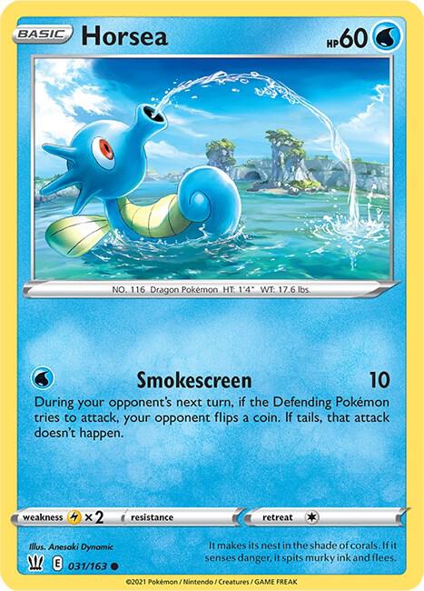Horsea 031/163 Normal SWSH05: Battle Styles