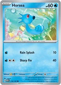 Horsea | 116/165 | Normal | SV: Scarlet & Violet 151 Horsea | 116/165 | Normal | SV: Scarlet & Violet 151