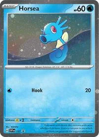 Horsea | 137 (Cosmo Holo) | Holofoil | SV: Scarlet & Violet Promo Cards