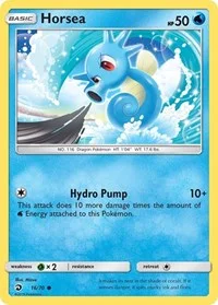 Horsea (16) | 16/70 | Reverse Holofoil | Dragon Majesty