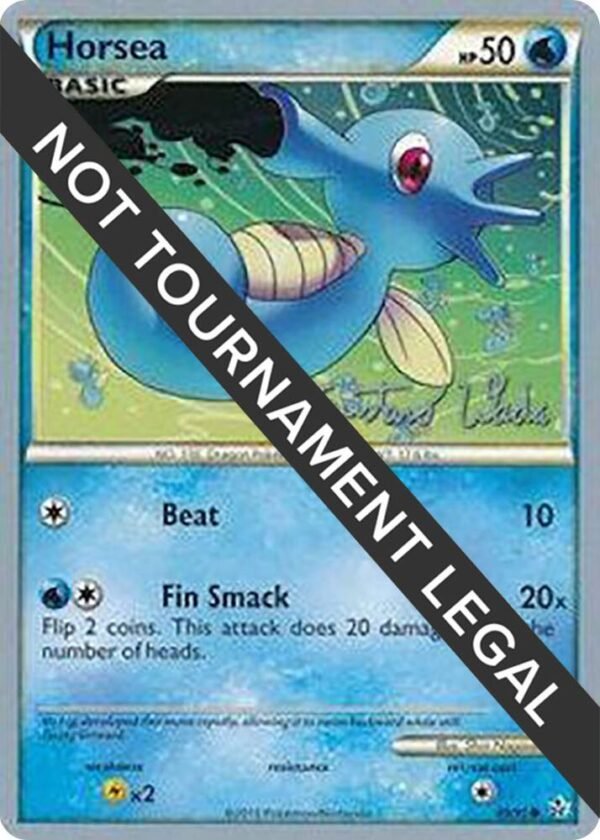 Horsea 2011 (Gustavo Wada) 49/95 Normal World Championship Decks Horsea 2011 (Gustavo Wada) 49/95 Normal World Championship Decks