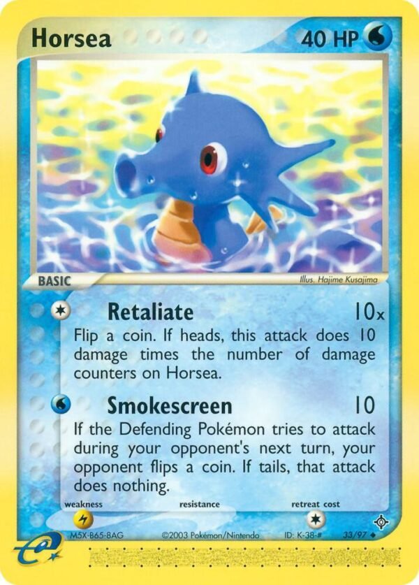 Horsea 33/97 Normal Dragon