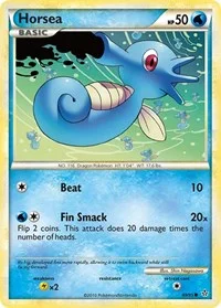 Horsea | 49/95 | Normal | Unleashed