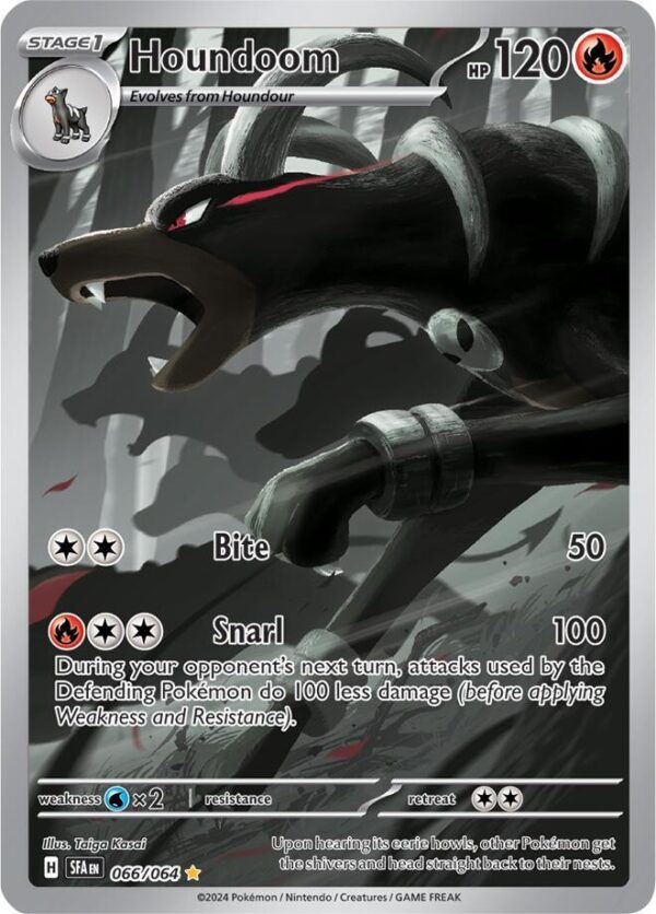 Houndoom 066/064 Holofoil SV: Shrouded Fable Houndoom 066/064 Holofoil SV: Shrouded Fable