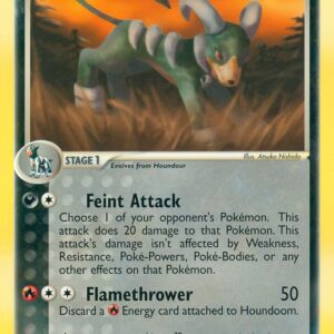 Houndoom 34/97 Reverse Holofoil Dragon