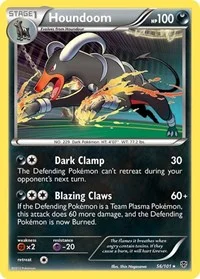 Houndoom | 56/101 | Holofoil | Plasma Blast