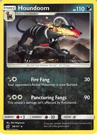 Houndoom | 59/111 | Reverse Holofoil | SM - Crimson Invasion