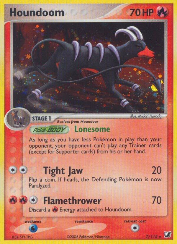 Houndoom 7/115 Holofoil Unseen Forces