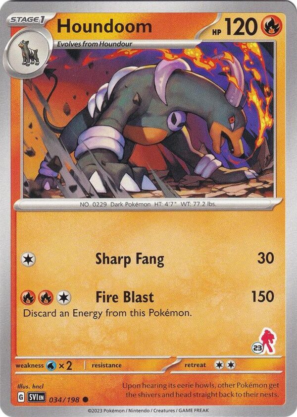 Houndoom Armarouge 23 034/198 Normal Battle Academy 2024