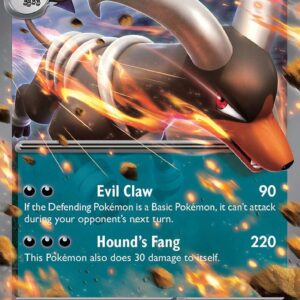 Houndoom ex 134/197 Holofoil SV03: Obsidian Flames
