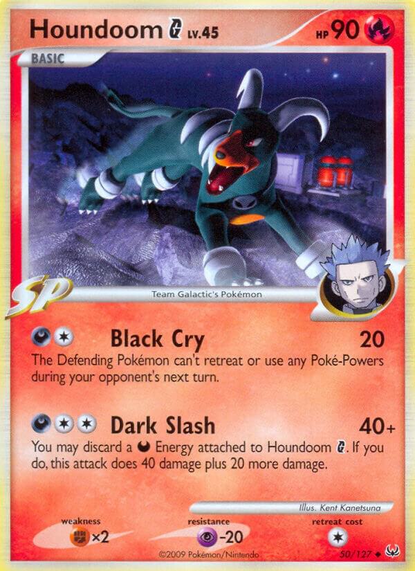 Houndoom G 50/127 Reverse Holofoil Platinum