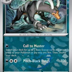 Houndoom (Poke Ball Pattern) 063/131 Holofoil SV: Prismatic Evolutions Houndoom (Poke Ball Pattern) 063/131 Holofoil SV: Prismatic Evolutions