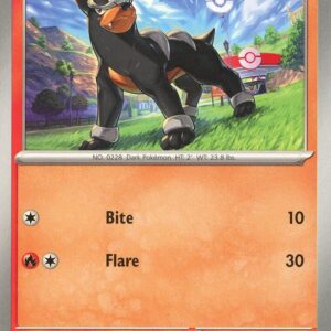 Houndour 033/198 Reverse Holofoil SV01: Scarlet & Violet Base Set Houndour 033/198 Reverse Holofoil SV01: Scarlet & Violet Base Set