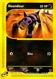 Houndour | 113/165 | Normal | Expedition