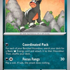 Houndour 131/197 Reverse Holofoil SV03: Obsidian Flames Houndour 131/197 Reverse Holofoil SV03: Obsidian Flames