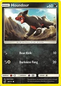 Houndour | 58/111 | Reverse Holofoil | SM - Crimson Invasion