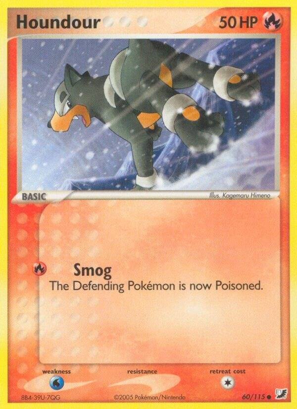 Houndour 60/115 Reverse Holofoil Unseen Forces