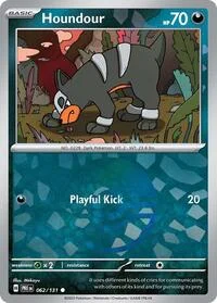 Houndour (Poke Ball Pattern) | 062/131 | Holofoil | SV: Prismatic Evolutions