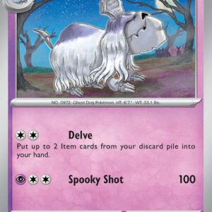 Houndstone 042 Holofoil SV: Scarlet & Violet Promo Cards