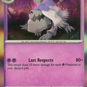 Houndstone 106/198 Holofoil SV01: Scarlet & Violet Base Set