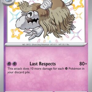 Houndstone 168/091 Holofoil SV: Paldean Fates