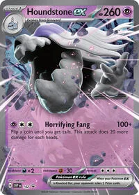 Houndstone ex | 162 | Holofoil | SV: Scarlet & Violet Promo Cards Houndstone ex | 162 | Holofoil | SV: Scarlet & Violet Promo Cards