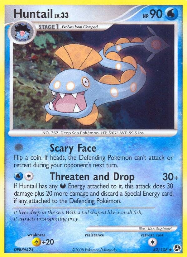 Huntail 42/106 Reverse Holofoil Great Encounters