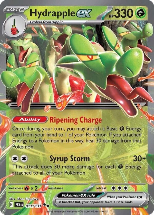 Hydrapple ex 011/131 Holofoil SV: Prismatic Evolutions