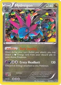 Hydreigon | 074/119 (Cosmos Holo) | Holofoil | Blister Exclusives