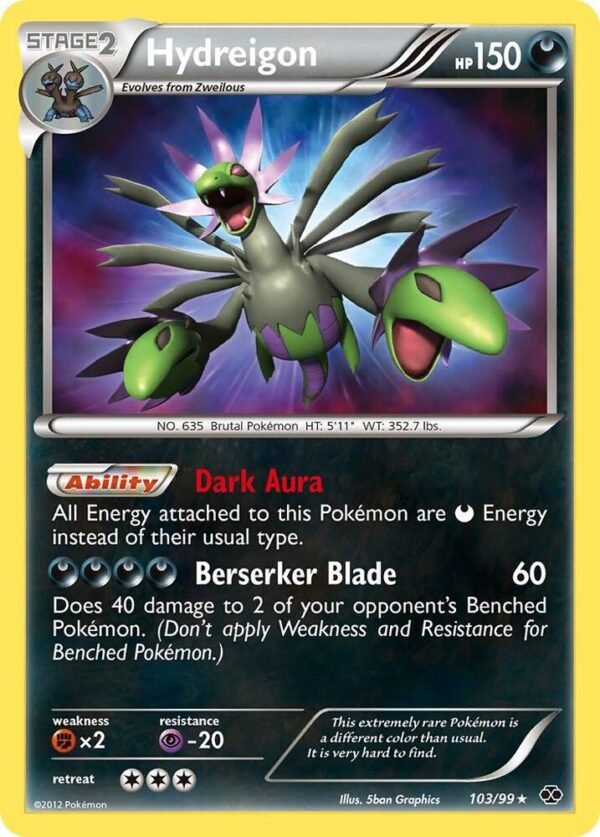 Hydreigon 103/99 Holofoil Next Destinies Hydreigon 103/99 Holofoil Next Destinies