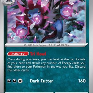 Hydreigon 140/193 Holofoil SV02: Paldea Evolved Hydreigon 140/193 Holofoil SV02: Paldea Evolved