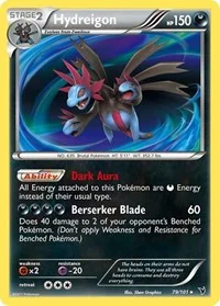 Hydreigon | 79/101 | Reverse Holofoil | Noble Victories