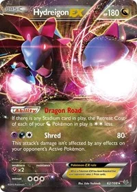 Hydreigon EX | 62/108 | Holofoil | XY - Roaring Skies