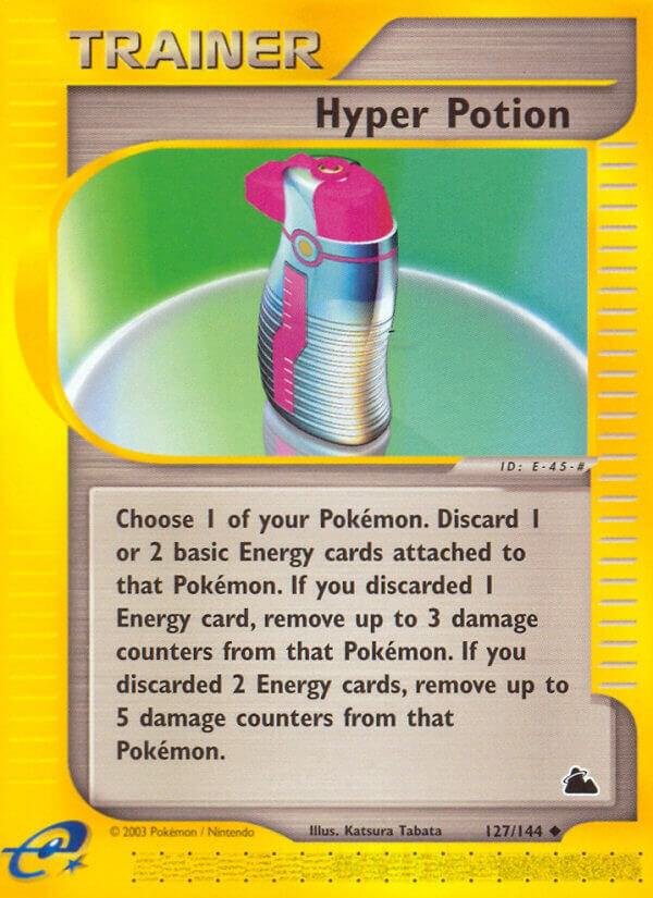 Hyper Potion 127/144 Normal Skyridge